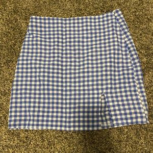 Women’s plaid skirt